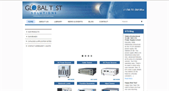 Desktop Screenshot of globaltestsolutions.com